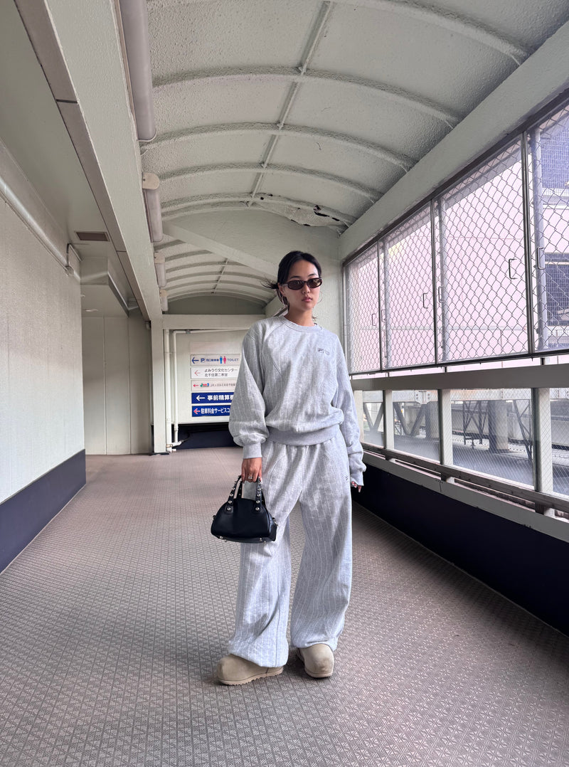 FILA × HTH 스웨트팬츠 