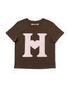 H HEART RHINESTONE TEE
