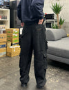 TWEED CARGO PANTS