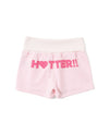 GLITTER LOGO MINI SHORTS 