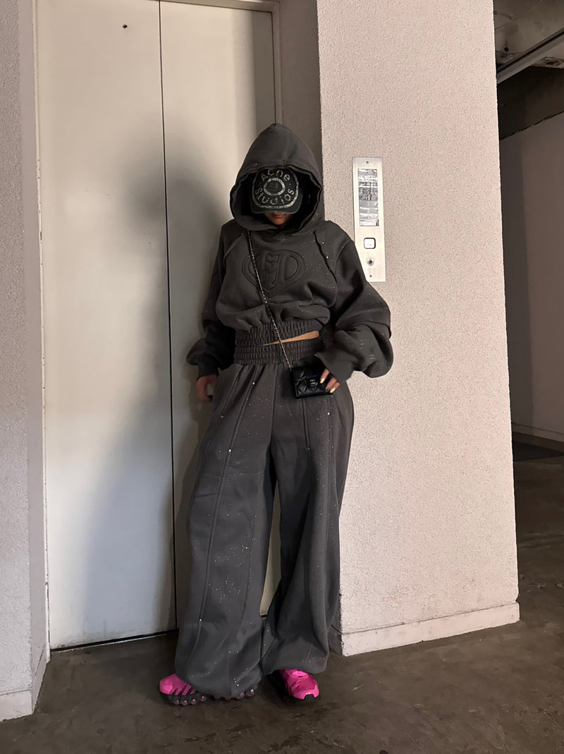 H heart logo river set up