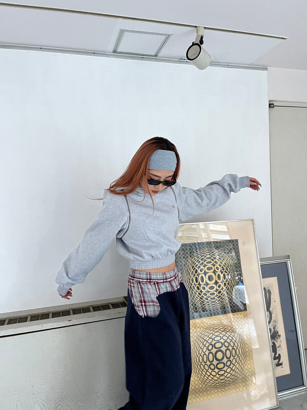 2way shoulder zip hoodie – YZ