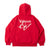 butterfly logo lame hoodie