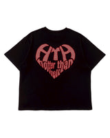 HEART LOGO APPLIQUE TEE