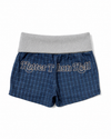 APPLIQUE LOGO SHORT PANTS