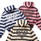 border heart logo hoodie