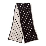 polka dot reversible muffler