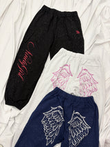 9090girl × umbro Feather Logo Glitter Sweat Pants