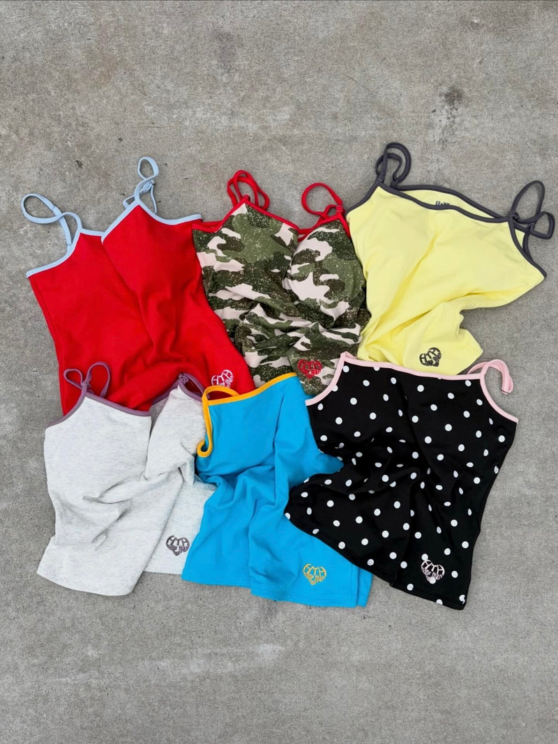 Katie キャミソール 2枚セット ハートロゴ HEART LOGO CUP CAMISOLE – YZ