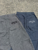 Stripe balloon pants