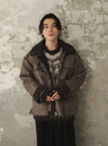 Cut Off FAUX FADE MOUTON B-3 JACKET