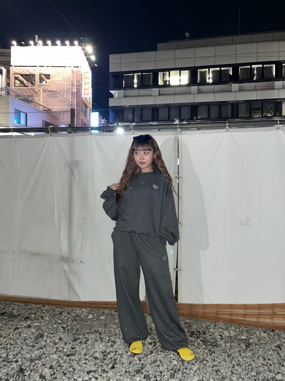 glitter sweat pants – YZ