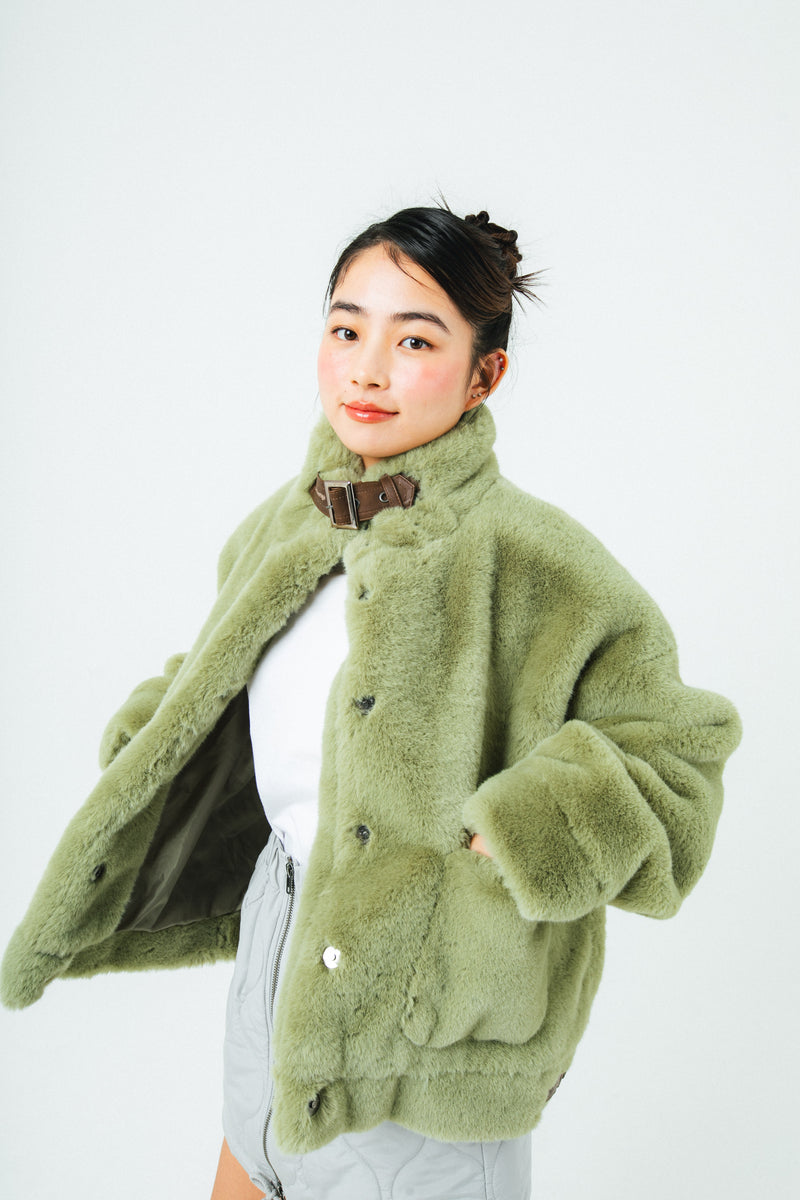 faux fur jacket – YZ