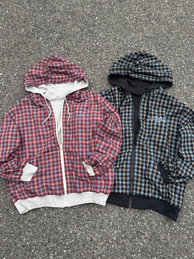 check reversible zip parker 