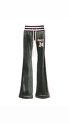 velour track Pants