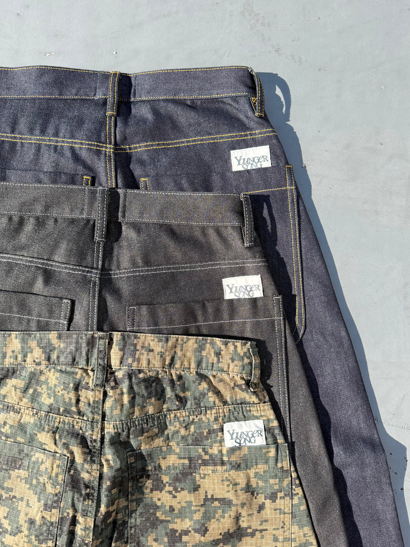 Super wide curved denim – YZ