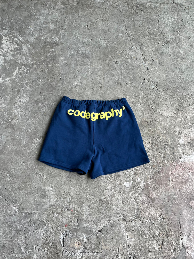 HTH × codegraphy hip logo shorts