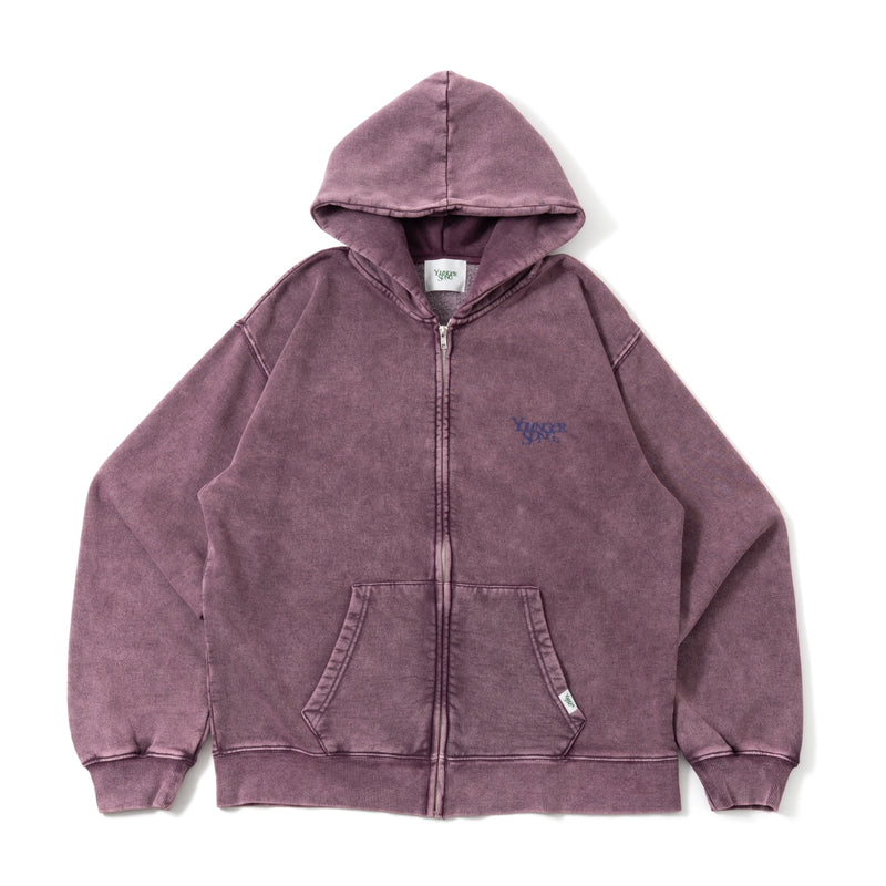 UNIVERSAL LOGO POWDER ZIP HOODIE