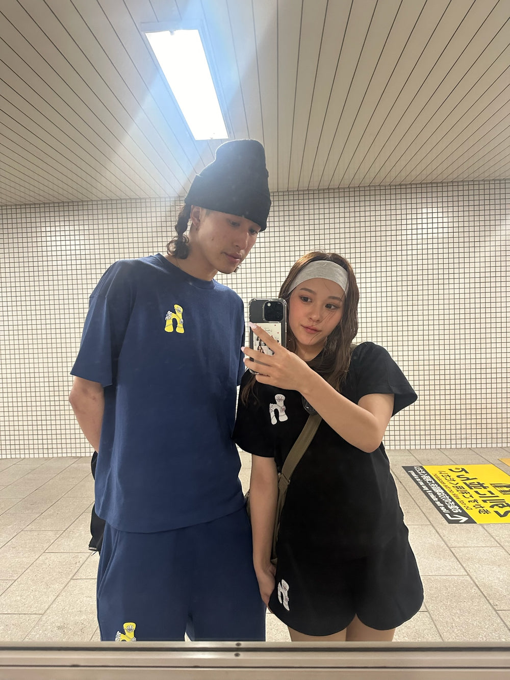 h flower logo short sleeve set up – YZ