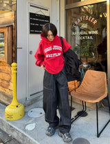 Two tone pocket jeans