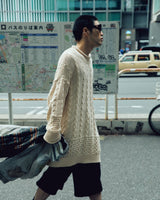 【HIROKI TUZUKI】big cotton knit