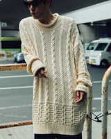 【HIROKI TUZUKI】big cotton knit