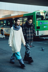 【HIROKI TUZUKI】leg warmers×neck warmer