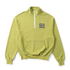 98vintage logo half zip