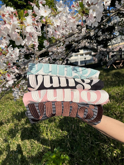 yung logo 3D EMB ss tee 