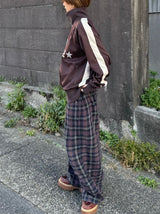 Patchwork track jacket