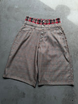 Assorted Check Nylon Docking Shorts