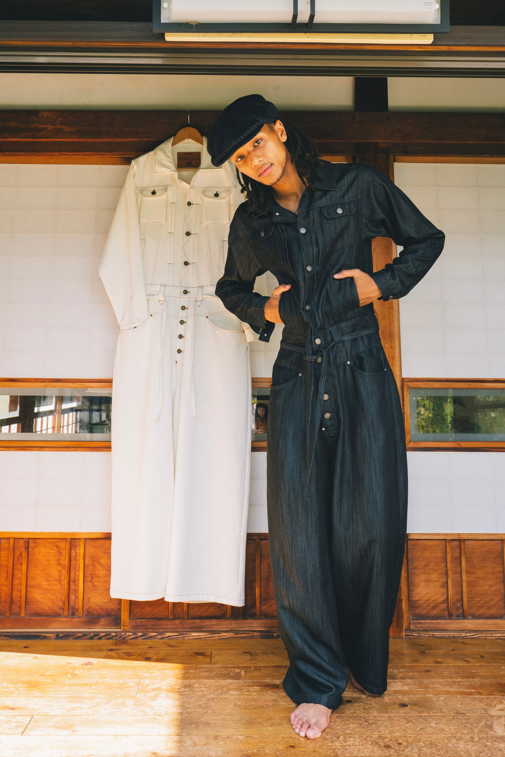 イアン君着用rayon denim all in one rayon denim all in one – YZ