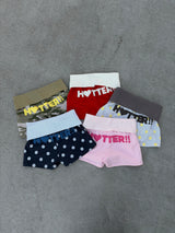 GLITTER LOGO MINI SHORTS 