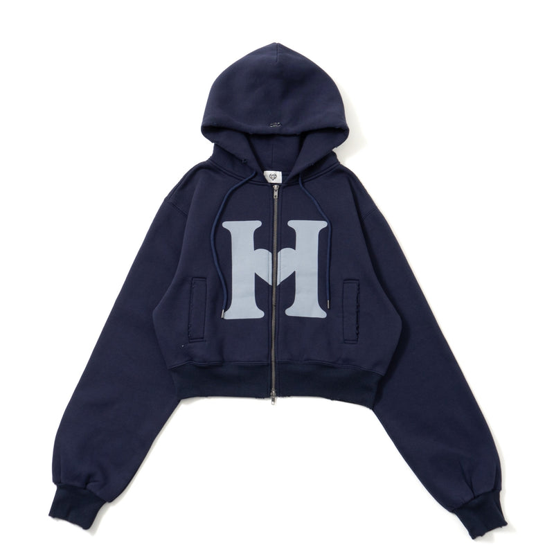 H Logo Zip Hoodie