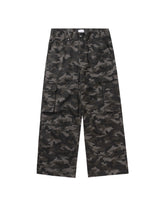 BU CAMOUFLAGE PATTERN CARGO PANTS