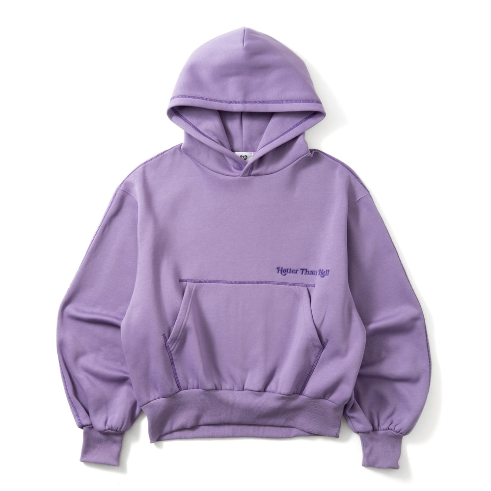 emboss heart logo hoodie – YZ