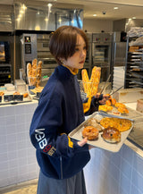 运动针织运动夹克 