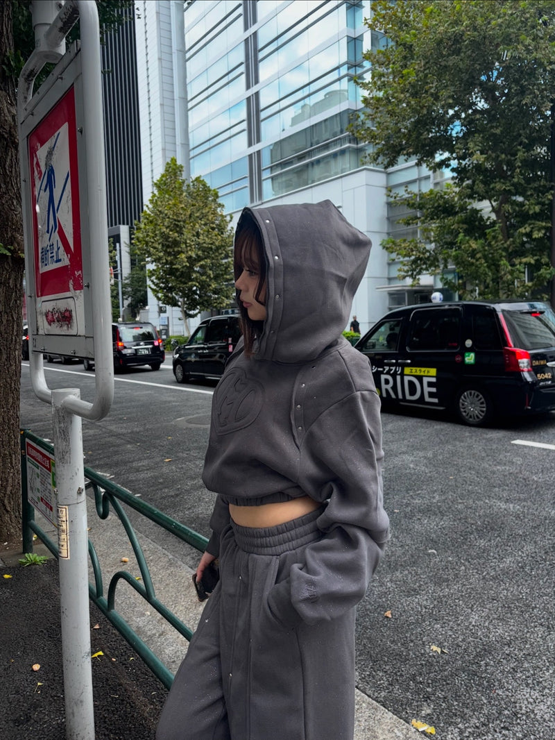 H heart logo river set up