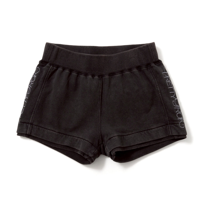side logo sweat shorts