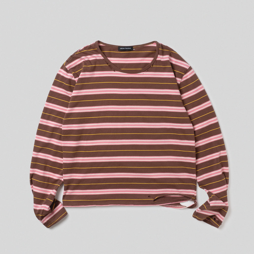 MULTI BORDER L/S TEE – YZ