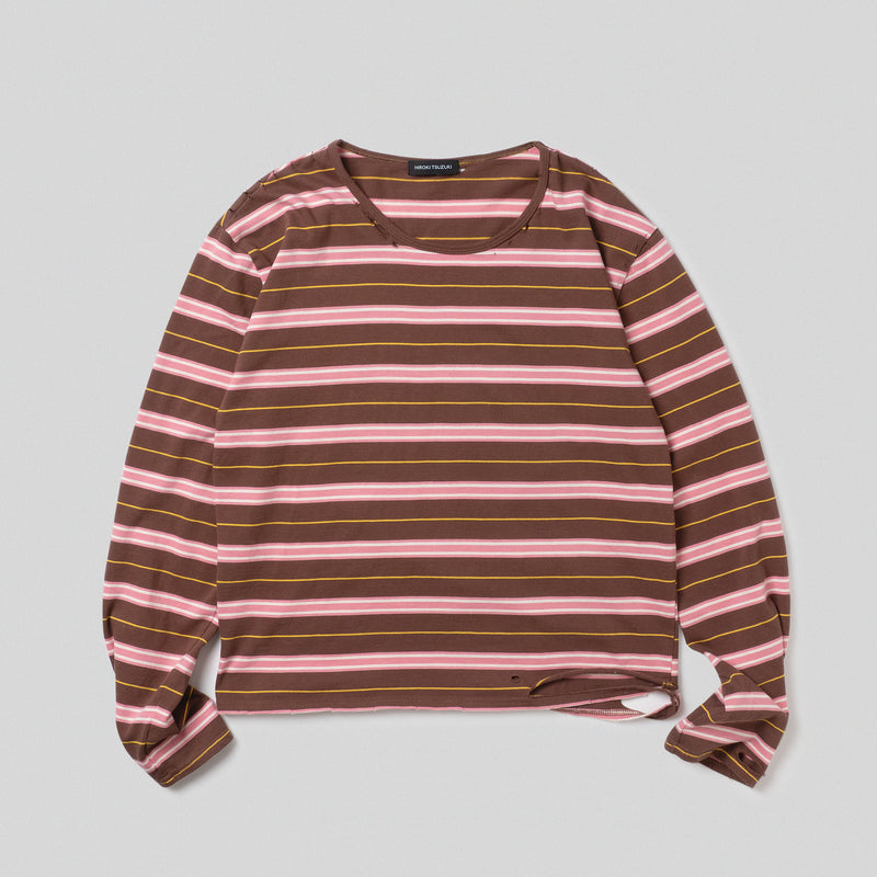 MULTI BORDER L/S TEE – YZ