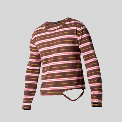 MULTI BORDER L/S TEE