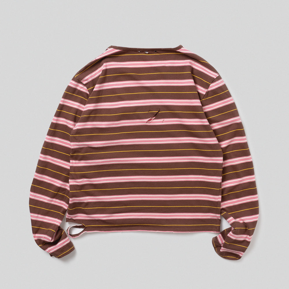 MULTI BORDER L/S TEE – YZ