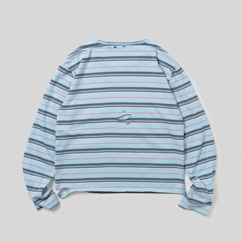MULTI BORDER L/S TEE – YZ