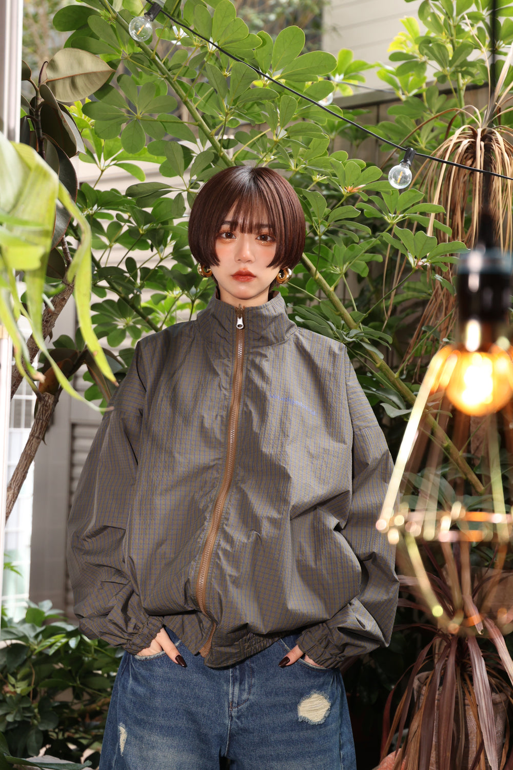 reversible nylon jacket – YZ