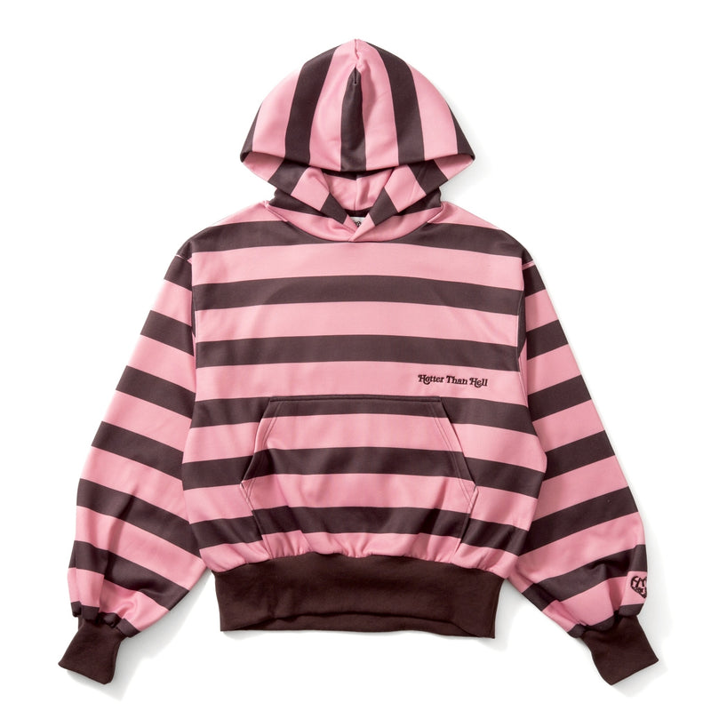 フェンディ　フローラルロゴ　センターロゴ　プルオーバー　パーカー　ピンク　XL border heart logo hoodie – YZ