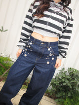 back belt denim