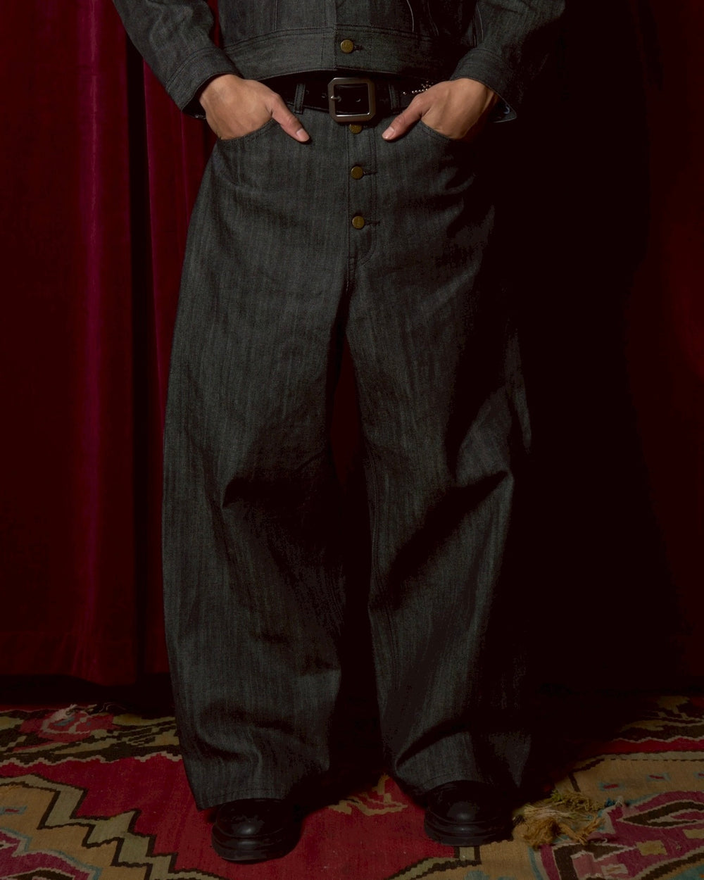 ballsy×Lee denim jeans (BK rigid) – YZ