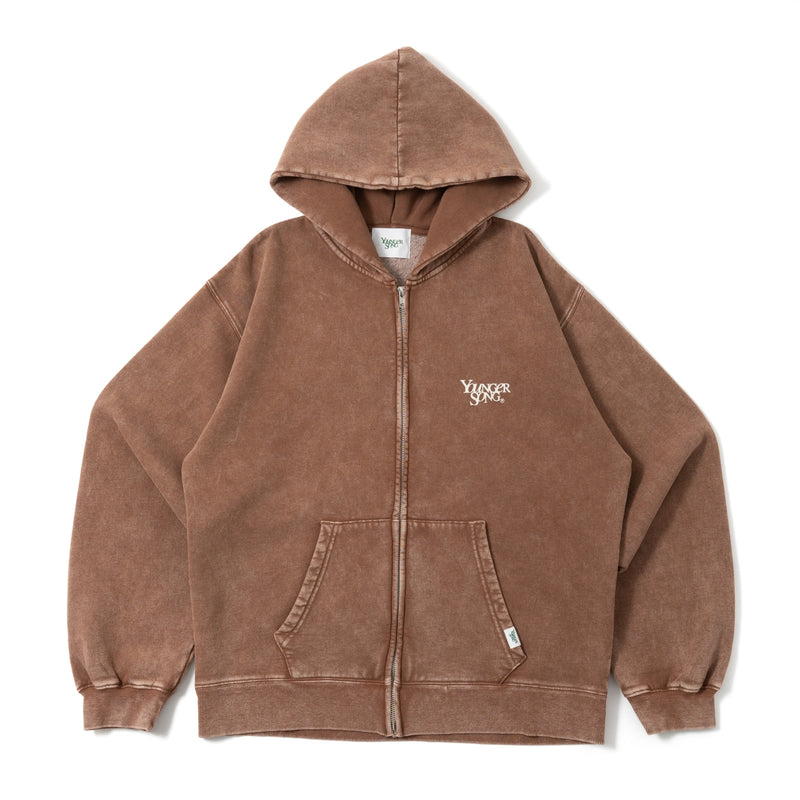 universal logo powder zip hoodie（発送予定：2024年12月下旬〜）