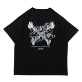 Schott x Badway Skull Graphic Tee